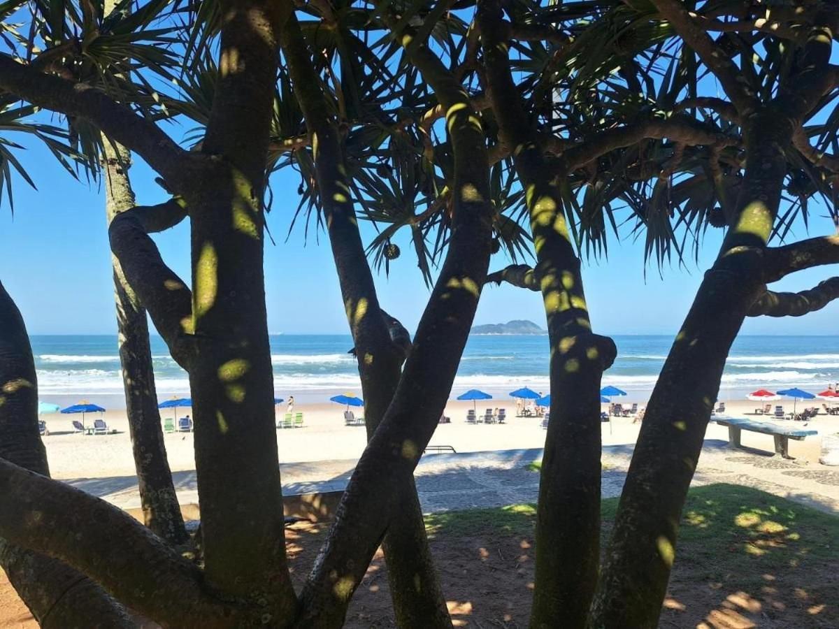 5E-Pe Na Areia Da Praia Do Tombo, 2 Quartos, Ar Cond, 2 Banheiros,2 Vagas+Roupas De Cama Guarujá Eksteriør bilde