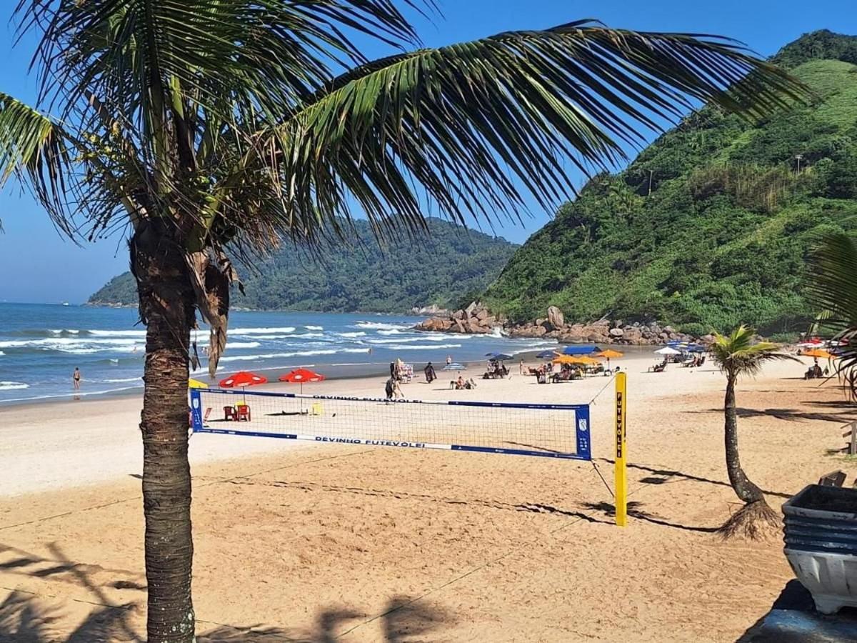 5E-Pe Na Areia Da Praia Do Tombo, 2 Quartos, Ar Cond, 2 Banheiros,2 Vagas+Roupas De Cama Guarujá Eksteriør bilde