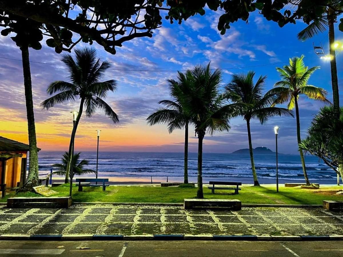 5E-Pe Na Areia Da Praia Do Tombo, 2 Quartos, Ar Cond, 2 Banheiros,2 Vagas+Roupas De Cama Guarujá Eksteriør bilde
